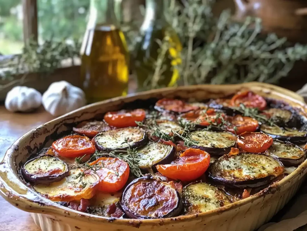 recette gratin d'aubergines