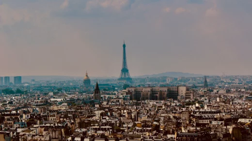 Paris vue du ciel - weekend à Paris